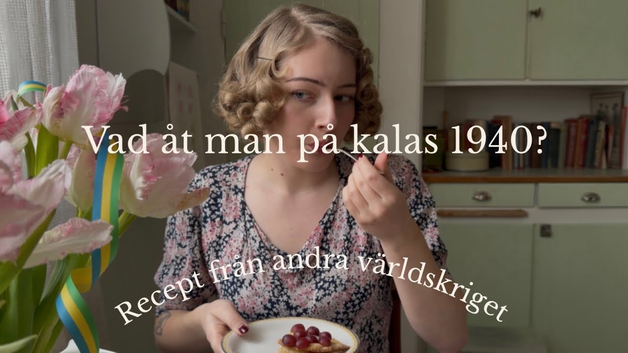 En födelsedag under krigsransonering, potatistårta