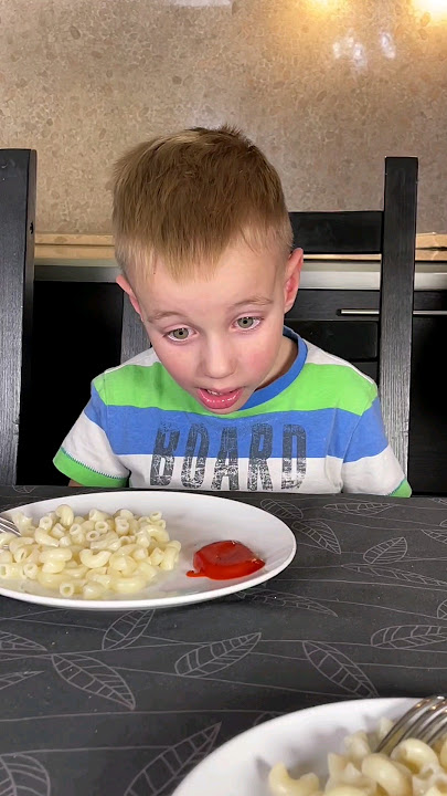 Life Hack With Pasta And Ketchup🤪
