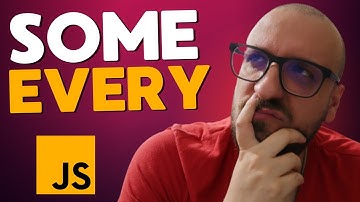 Verificando um ou todos elementos de um array com funções some e every