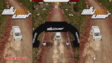 Rally Runner - Endless Racing Gameplay First Look (Android IOS)