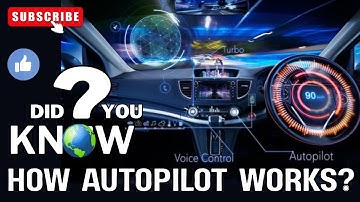 Hoe de Autopilot-assistent werkt Autonomus Smart Driving Obstakels vermijden Uitleg #autopilotsystem