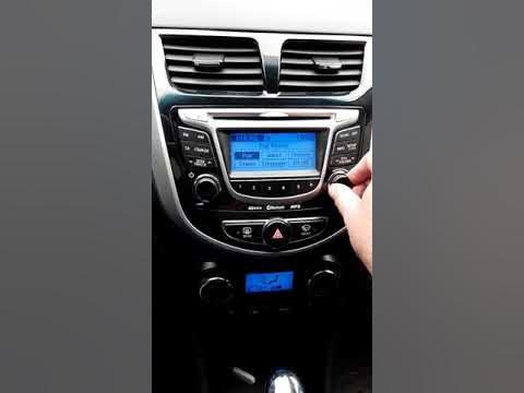 настройка блютуз на хендай солярис - YouTube