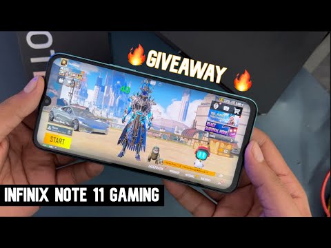 Infinix Note 11 BGMI Gaming Test with FPS & Heating | PUBG Mobile Gameplay Hindi