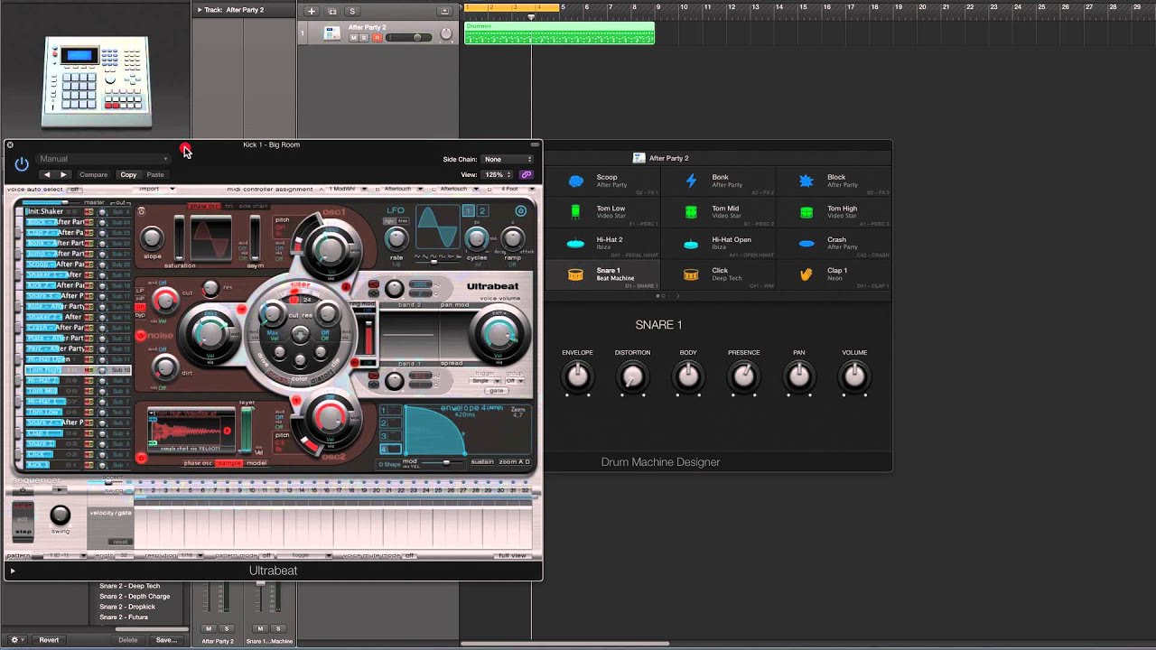 drum machine designer logic pro x download