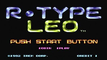 R-Type Leo (1992) - (Full Game) Arcade MAME Longplay [143]