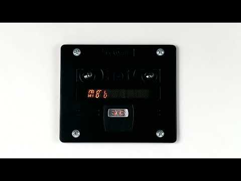 BEWARD DFS107S, пример текстового оповещения на дисплее, бегущая строка, вариант 2