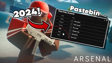 New 2024 Free Arsenal script(silent aim, esp, infinite jump) tbao hub