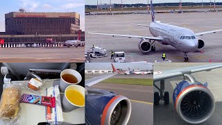 How to fly to and enter Russia during the Pandemic: Aeroflot Airbus A321neo Аэрофлот Берлин - Москва