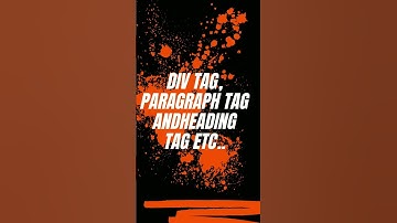 HTML Block And Inline Element   USE HTML Tips And Tricks #shorts #shorts #javascript #coding