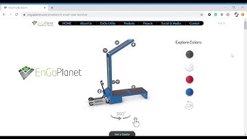 EnGoPlanet Smart Solar Bench 3D video