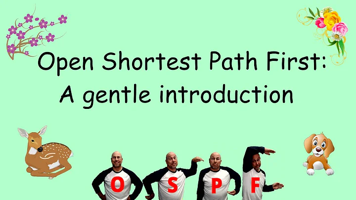 A gentle intro to Open Shortest Path First or OSPF