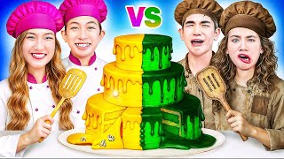 Cooking Challenge With Poor Couple And Rich Couple!