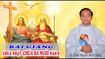 Bài Giảng Lễ Chúa Nhật Chúa Ba Ngôi Năm B - Lm. Giuse Nguyễn Minh Cường