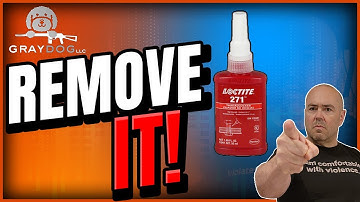Loctite Red Removal: Don