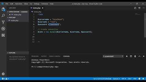 دورة PHP OOP : مثال حي للبرمجة الكائنية