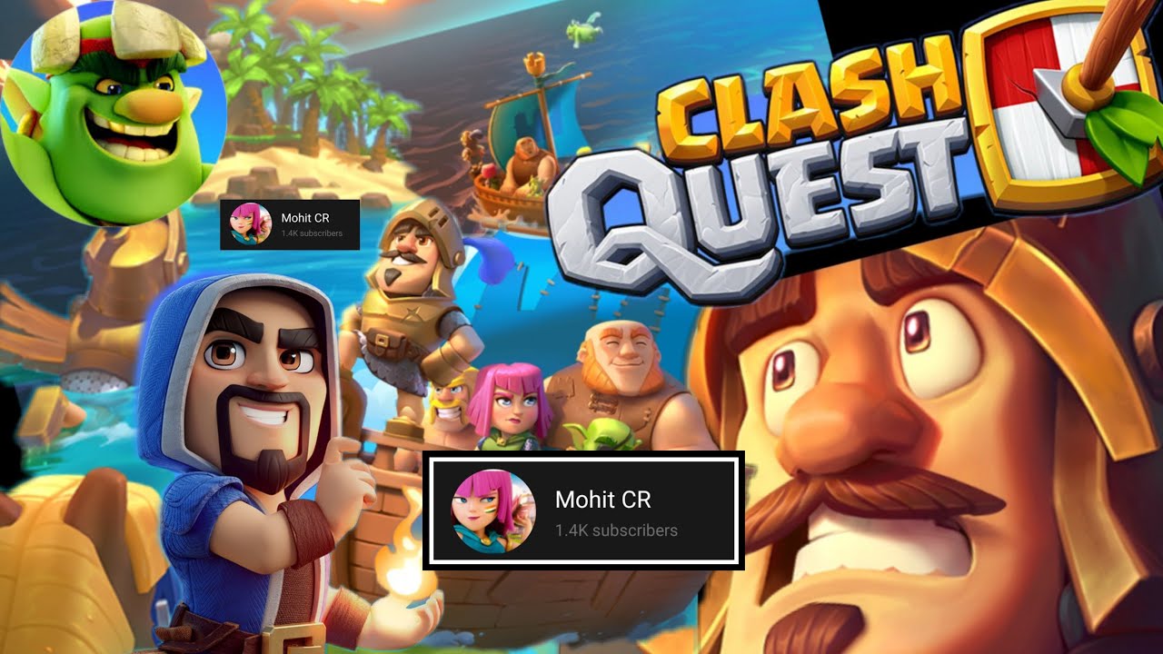 Клеш квест. Clash Quest. Clash Quest Supercell.