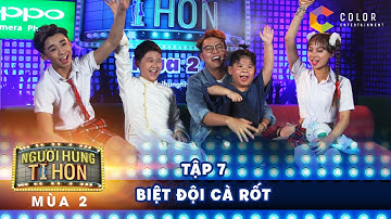 Người hùng tí hon 2| tập 7: biệt đội Cà Rốt "náo loạn" sân khấu với những tiết mục độc đáo