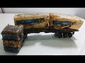 SCANIA V8 R750 America Restoration Abandoned Semi Trailer Truck - RC DYI