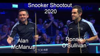 Ronnie O'Sullivan vs Alan MacManus Shootout 2020 screenshot 1