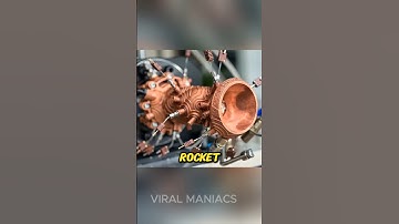 This rocket engine was made by an AI and it WORKS #shorts