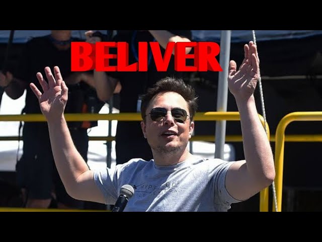 ⁣Elon Musk ☆ BELIEVER (Tribute song)