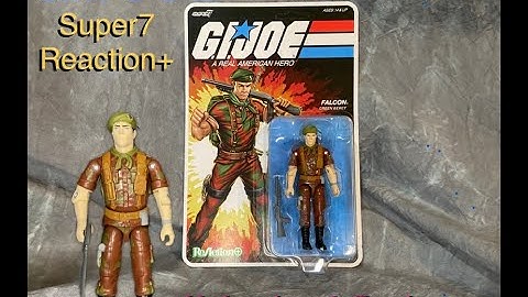 Super7 Reaction+ G.I. Joe The Movie Falcon Unboxing & Review