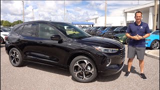 Is the 2023 Ford Escape 2.0 Turbo STLine a better SUV to buy than a Mazda CX5?