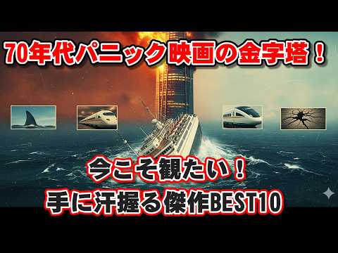 【ゆっくり解説】70年代パニック映画の金字塔！今こそ観たい、手に汗握る傑作BEST10