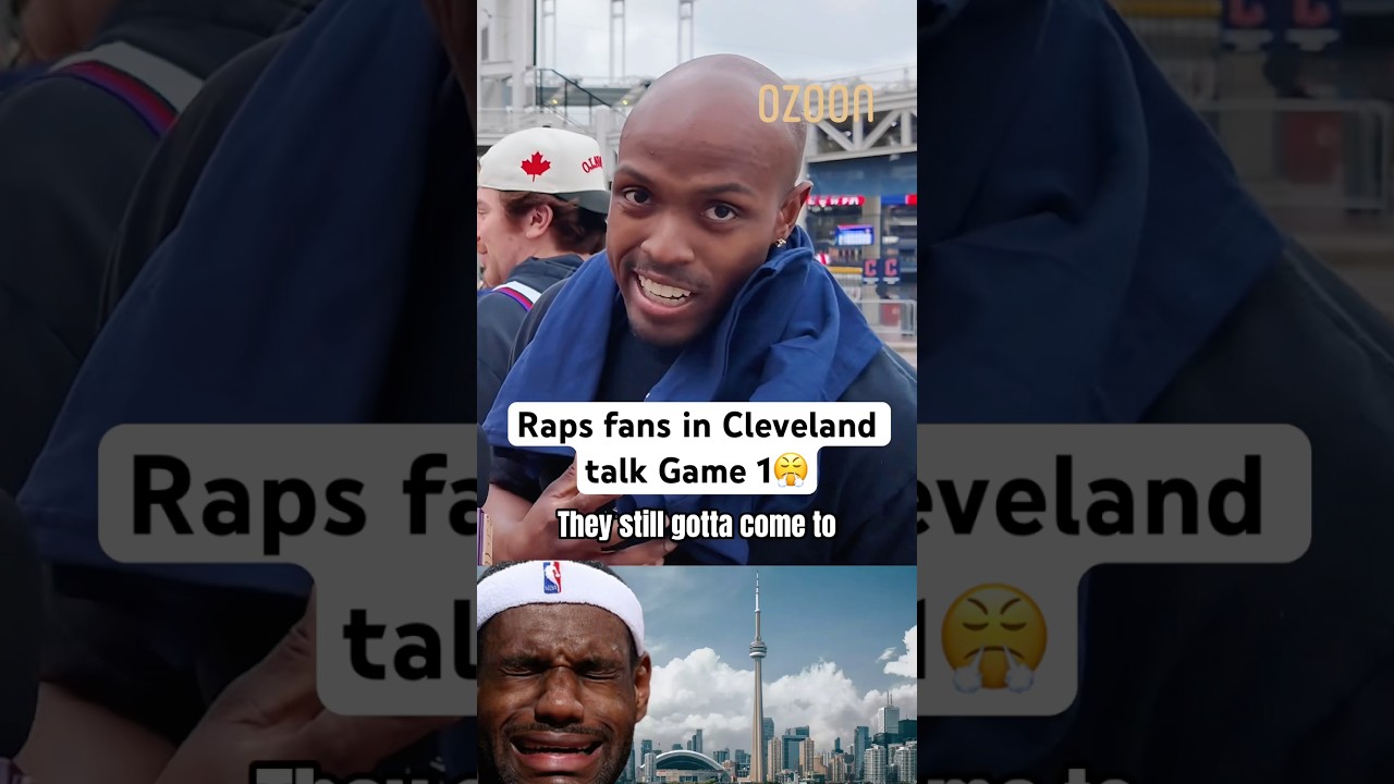 We caught up with Raptors fans in Cleveland after Game 1📍😤 #raptors #cavs #cleveland #nbaplayoffs