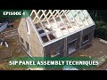 Enclosing A Timber Frame With SIP Panel Walls | Martha’s Vineyard | Ep. 4