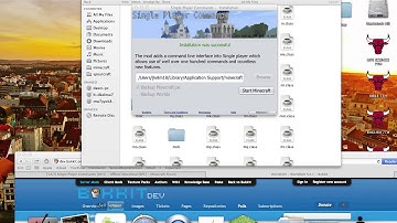 Installing SinglePlayer Commands/Worldedit Minecraft 1.4.7
