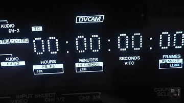 📼 Sony DSR-1500AP Digital Videocassette Recorder кинематика 🔥💦⚙️