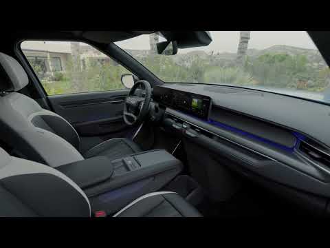 The Kia EV9 (B-Roll Footage - Nice -  GT Line 7seater Interior)