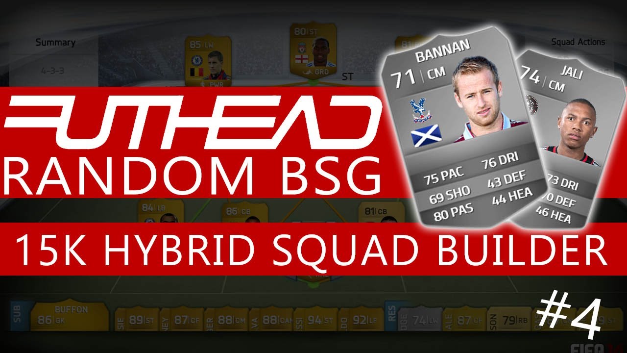 FUTHead Random BSG Hybrid Squad Builder EP.4 | ft. Cool Silvers!