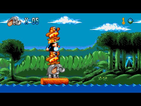 Rolo to the Rescue Longplay (Sega Genesis) [QHD]