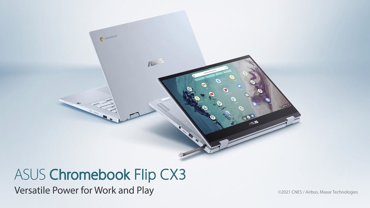 Versatile power for work and play -ASUS Chromebook Flip CX3