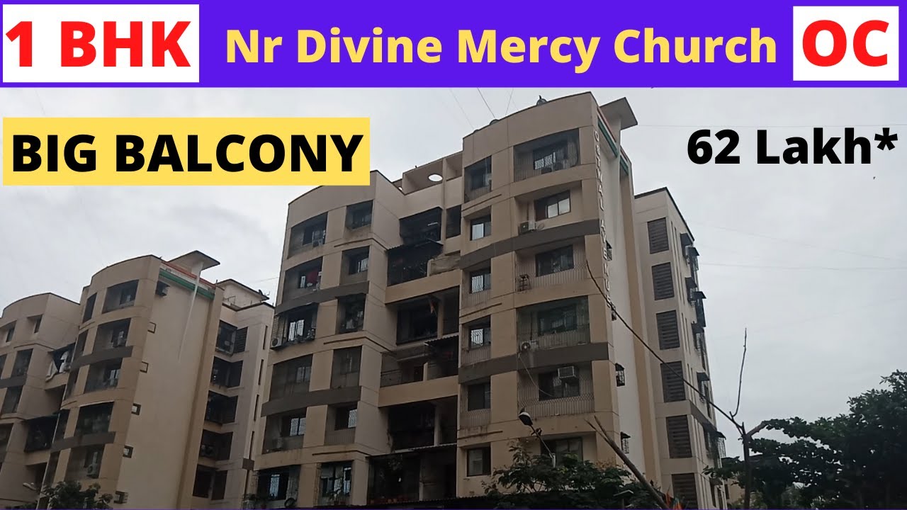1 bhk flat with a BIG BALCONY for sale in Mira Road. Near Divine Mercy
