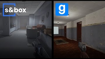 s&box vs gmod - office like map