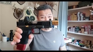USPSA 프랙티컬 슈팅을 위해 태어난 최고 권총 구치 글락19를 소개합니다 이름은 제임스 본드^^ 리뷰, 정확성, 연속 발사 및 프리티커 슈팅.