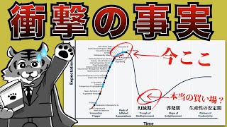 生成AIがハイプサイクルの頂点に。【米国株投資】