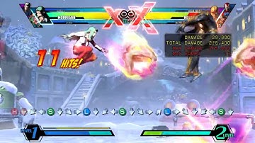 UMvC3 Morrigan/Zero/Dante Misc. Soul Drain stuff