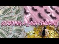 HOW TO Start a Lash Business With NO MONEY | Finding Vendors, Packaging, and Start Up Cost