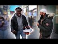 QUIZZING STRANGERS ABOUT ISLAM FOR AN IPAD IN TIME SQUARE!!