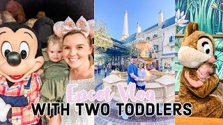 Epcot With Toddlers Vlog 2022 | Things To Do With Toddlers At Epcot