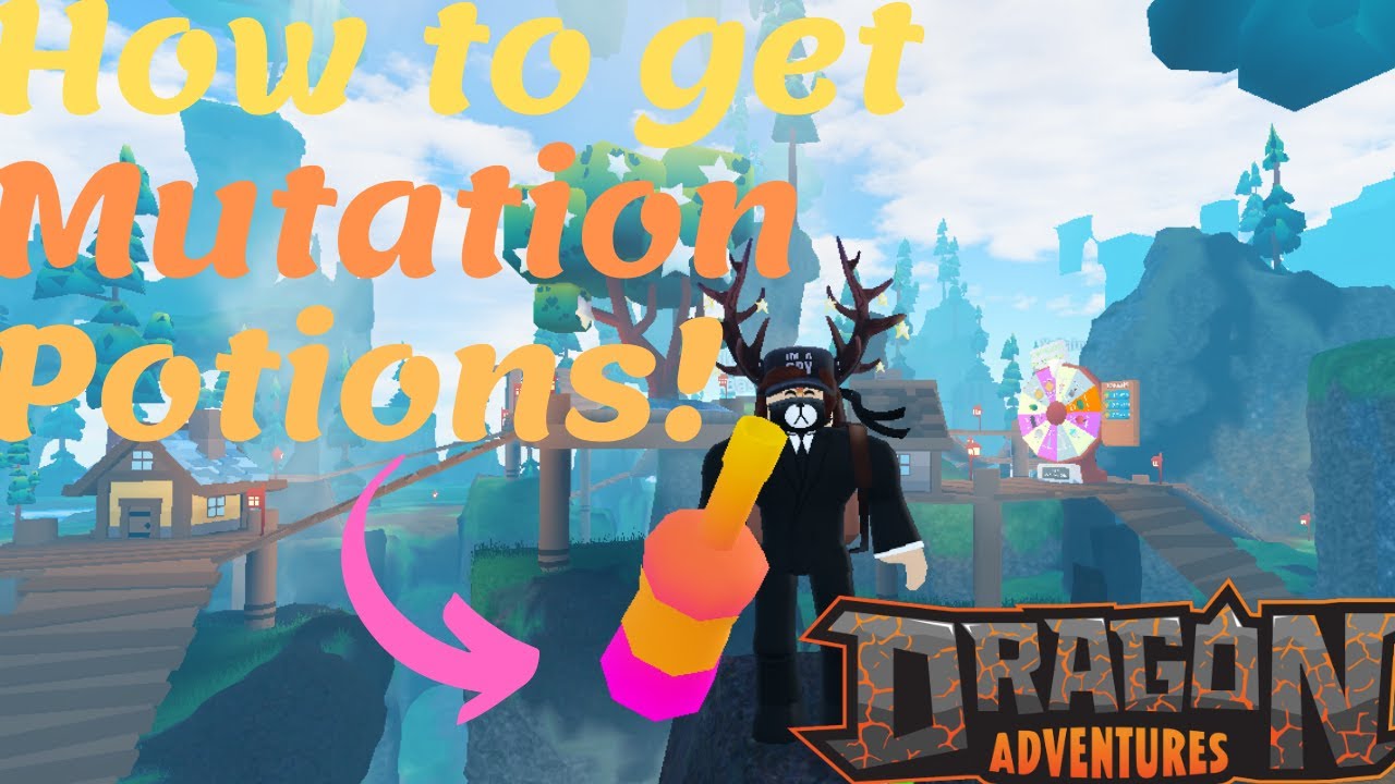 How To Get Mutation Potions In Dragon Adventures Youtube - how to get coins in roblox dragon adventures