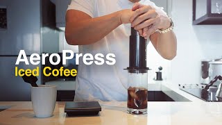 How to Make AeroPress Iced Coffee (Morning Brew Recipe Tutorial)