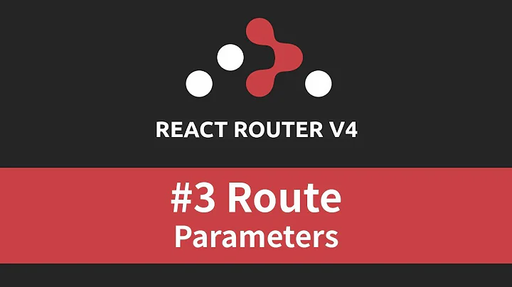 React Router v4 Tutorial - #3 Route Parameters