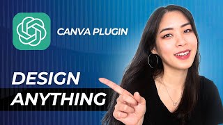 use chatgpt to design anything - chatgpt canva plugin tutorial