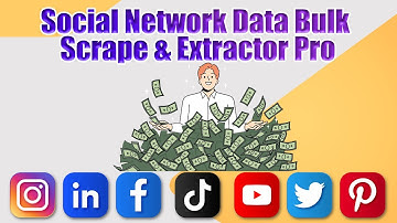 Social Network Data Bulk Scrape & Extractor Pro#socilamedia#emailscrape#emailextract