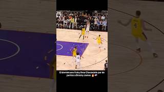 Koby Brea en encestandole algunos puntos a Bronny James 🔥🔥 #NBA #nbalatino #Suns #bronnyjames